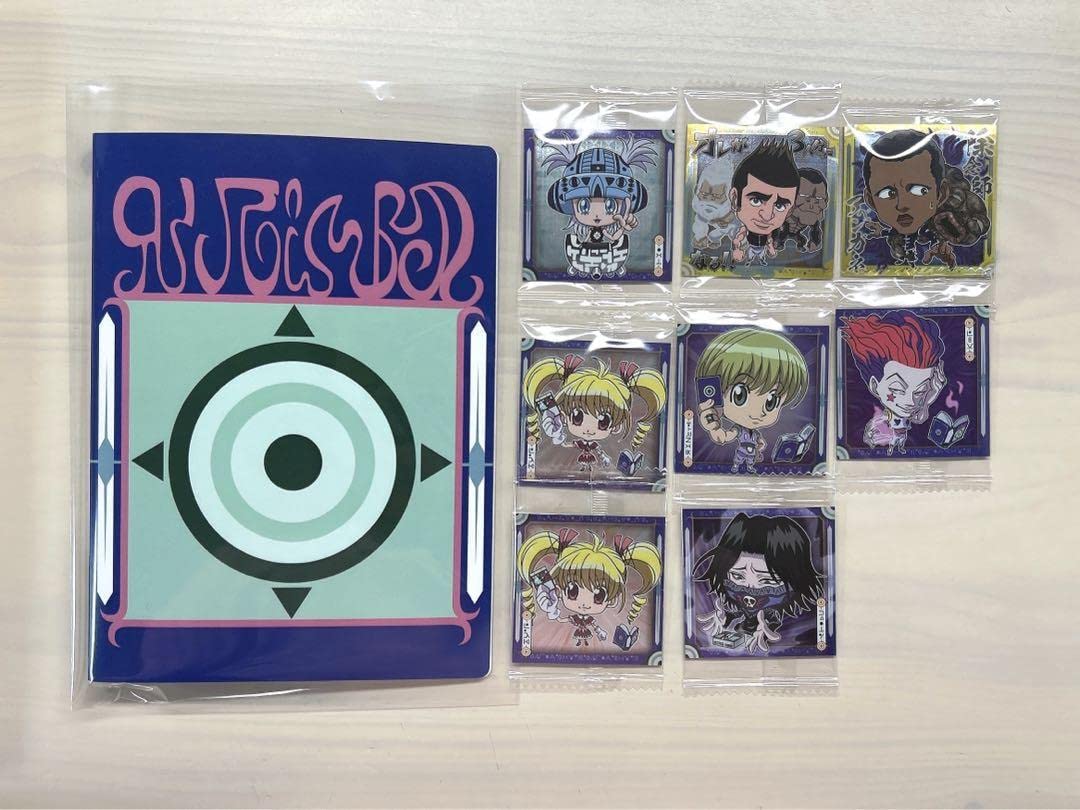 HUNTER×HUNTER ウエハース　シール　コレクションファイル　セット にふぉるめーしょん HUNTER×HUNTER シール×ウエハースvol.3
